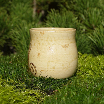 Becher "Lebensfreude" mit Runen mit der Kraft der Birke