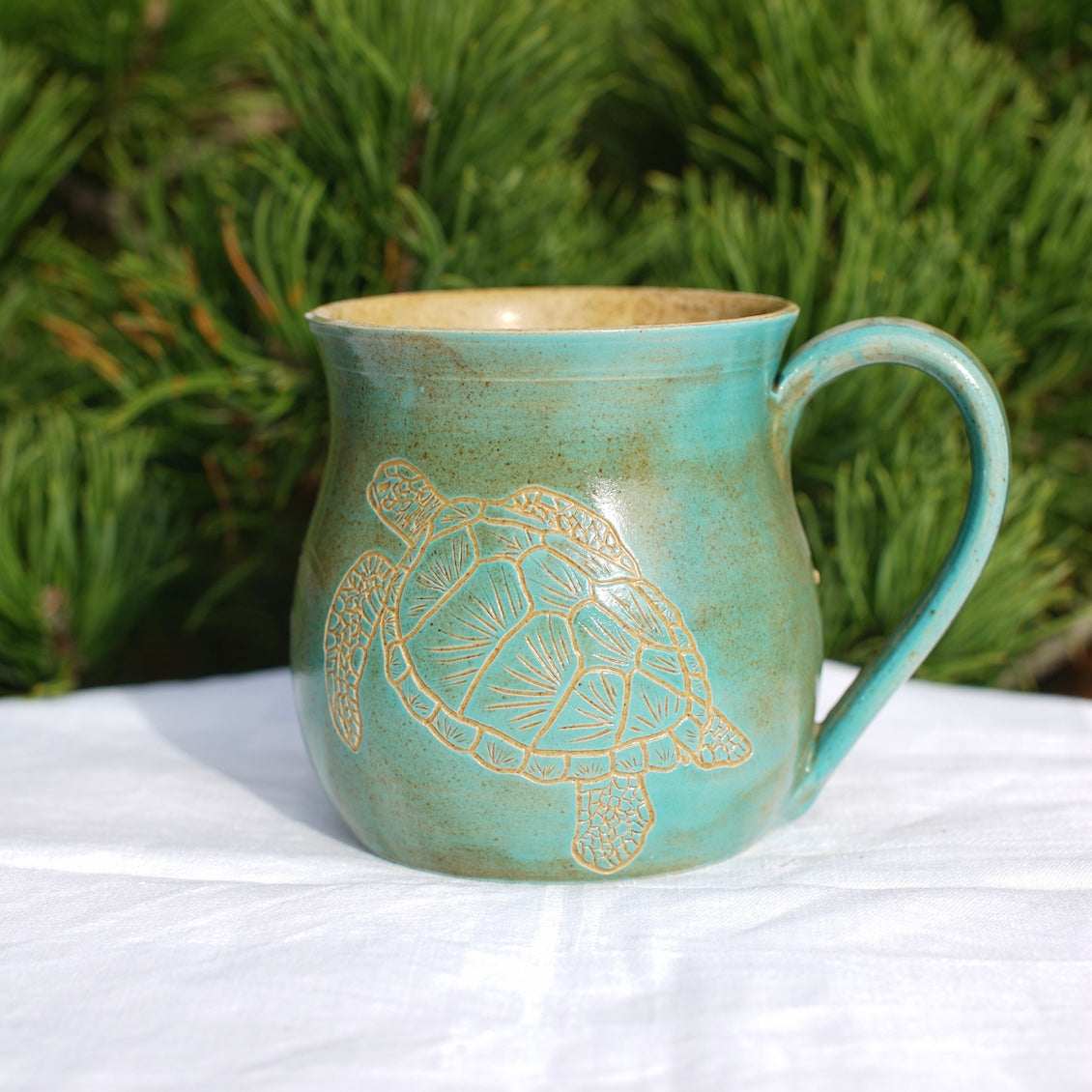 Tasse Meeres-Schildkröte
