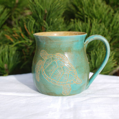 Tasse Meeres-Schildkröte