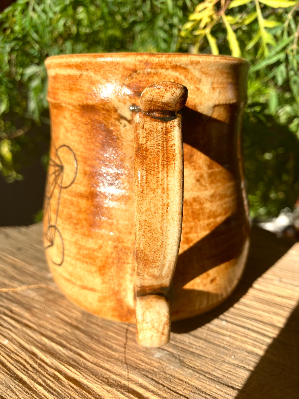 Cup antique Metatrons cube