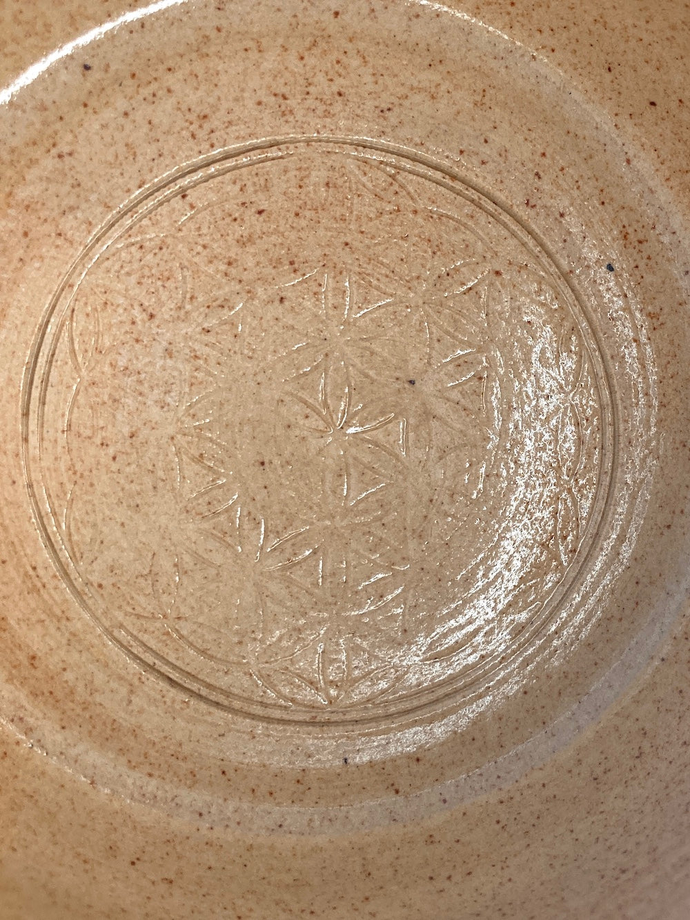 Cup antique Metatrons cube