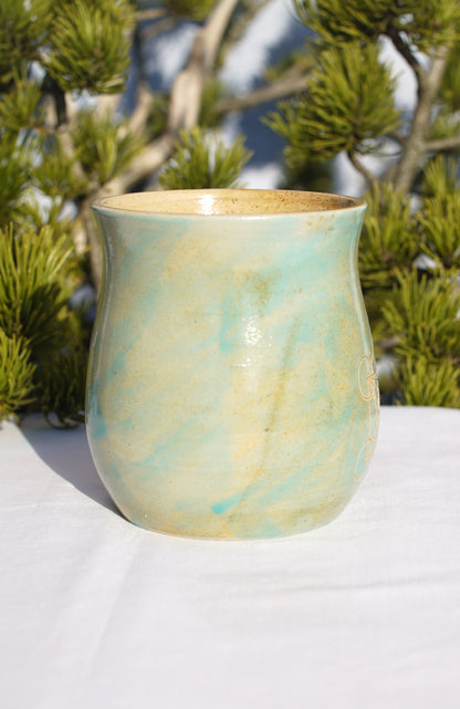 Tasse jade Metatrons Würfel